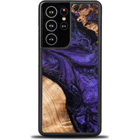 Custodia Bewood Unique per Samsung Galaxy S21 Ultra - Viola (1/5)