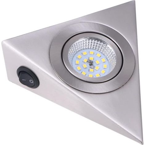 Under Cabinet Lighting Kitchen Mini Triangular Shelf Lamp (1/5)