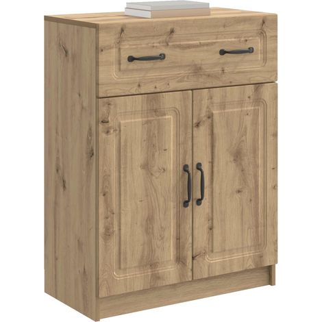 Maison Exclusive - Credenza con cassetto Rovere Artigianale 66 x 34,5 x 87 cm