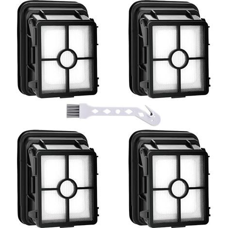Accessoires pour Bissell Crosswave 3 en 1, 4 pièces 1866F Crosswave Filtre de rechange pour Bissell 17132 et Pet Pro 2225N, filtre pour aspirateur eau et poussière pour Bissell (1/5)
