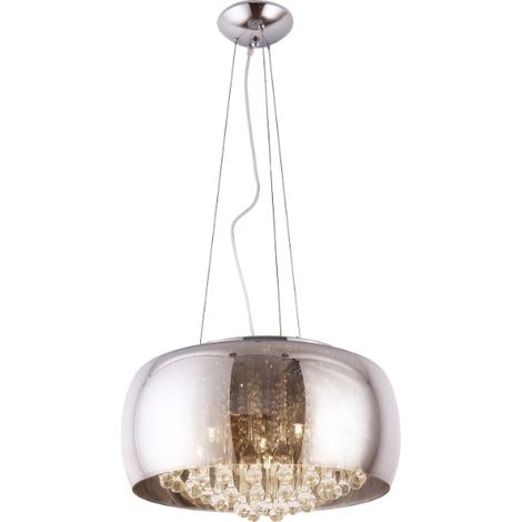Lampada a sospensione Moonlight Ø50 cromata 6xG9 Maxlight (1/5)
