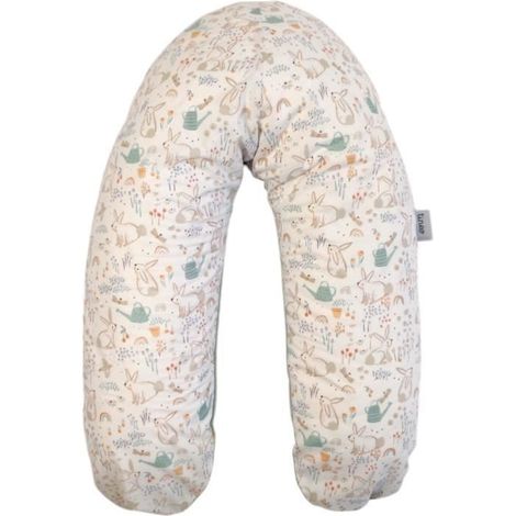 Tineo Coussin d'allaitement vert sauge confortable tendance (1/5)