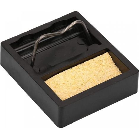 Soldering Iron, Mini Electric Soldering Iron Stand Holder with Sponge, 600℃ High Temperature Resistant Soldering Iron Base (1/5)