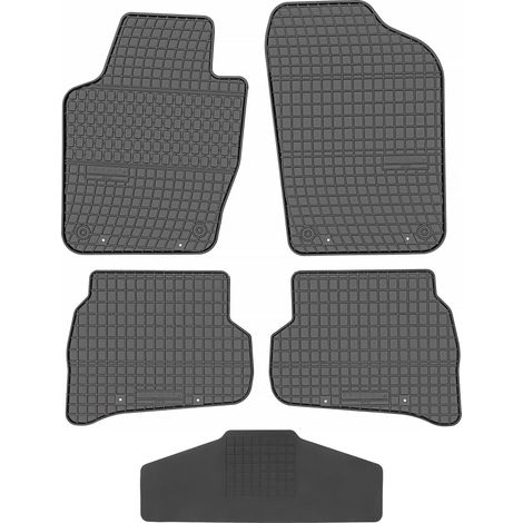 Tappetini Prismat 1510 + telo copriauto 1000/1 - Volkswagen Polo V 2009-2017 SENZA FERMACARTE