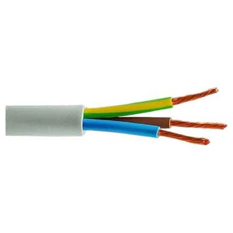 CAVO TRIPOLARE 'BIANCO' Sezione 3x1 mm - 100 metrilineari
