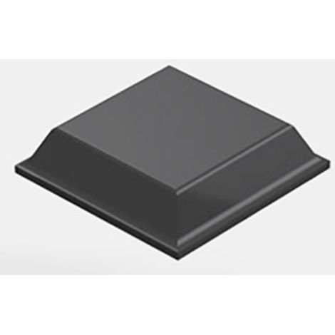3M 7000001902 Pied d'appareil carré noir (l x H) 12.7 mm x 3.1 mm 1 pc(s)