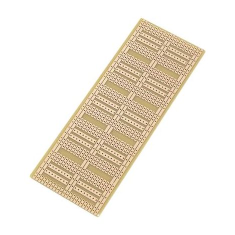 TRU COMPONENTS SU527181 Platine pour circuits intégrés Bakélite (L x l) 60 mm x 160 mm 35 µm Pas 2.54 mm Contenu 1 pc(s) S479571 (1/3)
