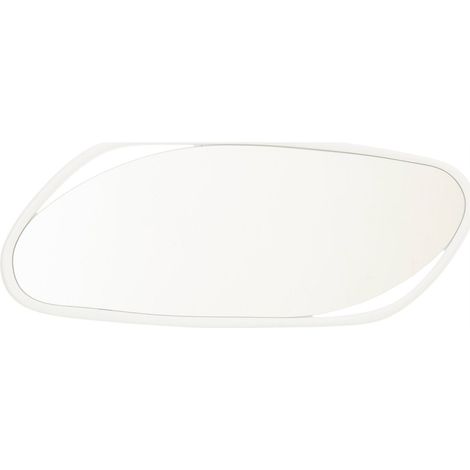 Miroir mural irrégulier blanc - blanc (1/5)