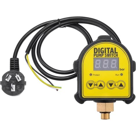 Régulateur de pression électronique 220V pour pompe hydraulique, avec sécurité anti-fonctionnement à sec (1/5)