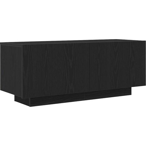 Meuble TV，Banc TV，Armoire TV Noir 100 x 35 x 40 cm Bois d'ingénierie CFW409933 (1/5)