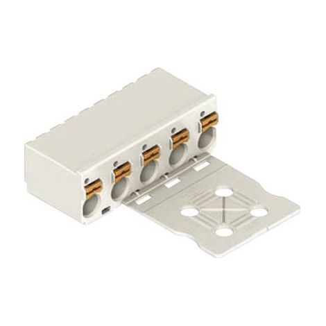 Barrette femelle (standard) série 2091 WAGO 2091-1104/0002-0000 Nbr total de pôles 4 1 pc(s) (1/2)