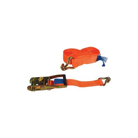 Sangle 50mm avec boucle d'ancrage et cliquet Art.8182 - 8,5m
