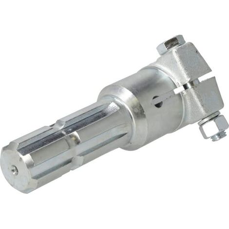 Reducción del eje de la toma de fuerza con tornillo, diámetro interior 30 mm, diámetro exterior 1.3/8" Z-6 L-170 mm Kramp 6710171KR (1/3)