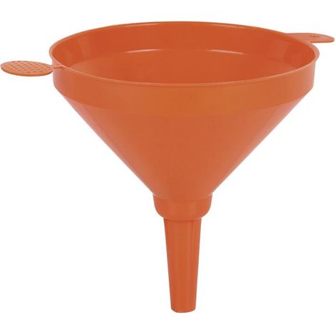 COFAN embudo cónico polietileno 1800 ml , Embudo cónico Polietileno con filtro y capacidad de 650ml