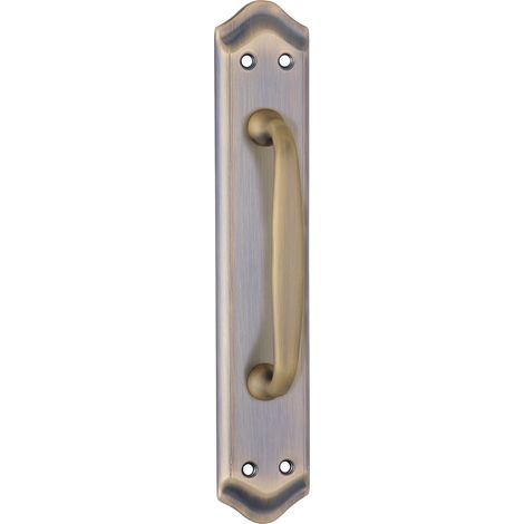 Manillón puerta Zamak acabado cuero curvo 255mm modelo 884 (1/2)