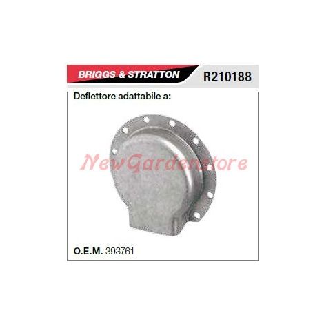 B&S Schalldämpfer Deflektor Schalldämpfer B&S Rasenmäher Rasenmäher R210188