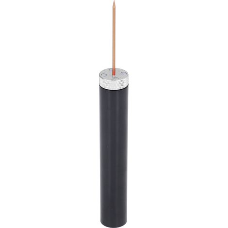 Tragbarer Flaschenöffner mit Luftdruck, geformt wie eine Nadel und ein Lippenstift, silberfarben, für den Gebrauch zu Hause und in Restaurants. (1/5)