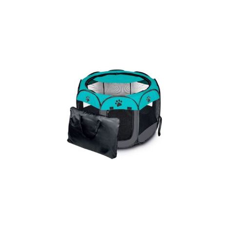 Welpenlaufstall/Tierlaufstall/Chenil/Welpenauslauf/Parc pour Chiens/Katzenhaus/Imperméable à l'eau de la Tente pour les petits Animaux tels que les Chiens, les Chats (1/4)