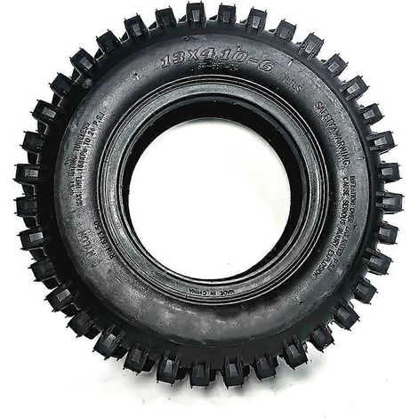 13x 4 10 6 Tubeless arrêt Road Tires épaissi Treads pour Snowplows ATV Lawnmowers et Sightseeing Vehicles 150mm (1/5)
