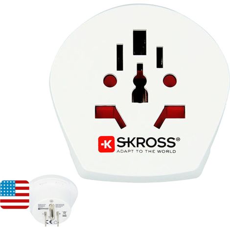 Adattatore da mondo a Stati Uniti SKROSS 1500221-E (1/5)
