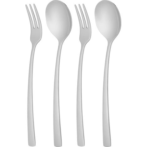 Villeroy & Boch Daily Line Specials Set per Spaghetti, Acciaio Inox 18/10, 4 Pezzi (1/4)
