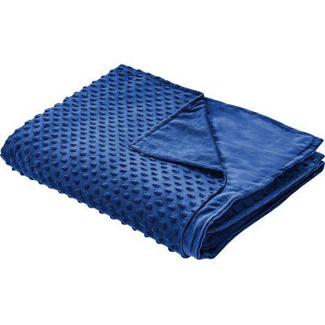 Bezug für Gewichtsdecke 1000 CALLISTO 135 x 200 cm Marineblau (1/5)