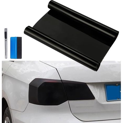 Headlight Tinted Vinyl Film 40 x 150 cm Black (1/5)