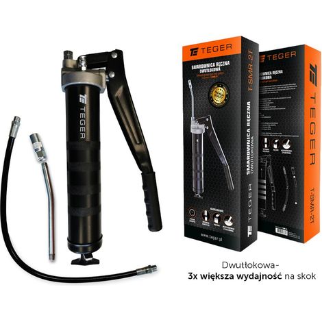 Ingrassatore manuale a doppio pistone Teger (1/2)
