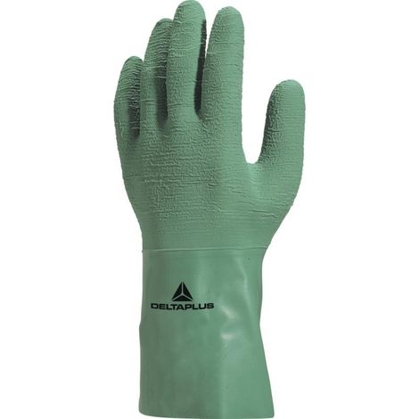 GANT CHIMIQUE DELTA PLUS LATEX VERT EN 407 LAT500 T10,5 (1/3)
