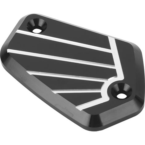 Bouchon de réservoir de liquide de frein avant avec protection en alliage d'aluminium, compatible avec Honda CB1000R 2019-2020, noir (1/5)