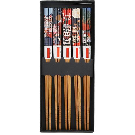 Ensemble de baguettes à motifs de dessins animés (5 pièces) (1/5)