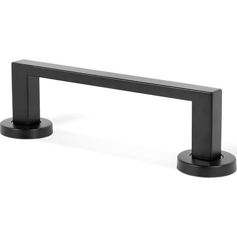manillon inox modelo tendal acabados niquel satinado y negro mate acabado negro mate manillón ø50