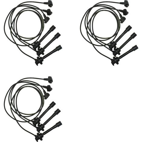 Kit di cablaggio per candele 3X 19037-62010 1903762010 per Toyota Hilux, 4Runner, Tacoma e Tundra Land Cruiser