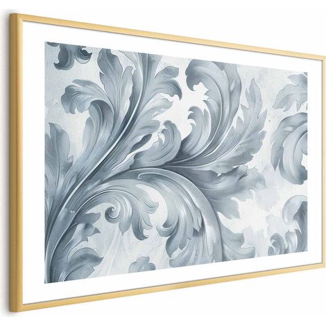 Poster – Steinornament im Barockstil (1/4)