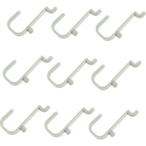 Pieces Galvanized Steel Pegboard Tool Organizer Hooks for
