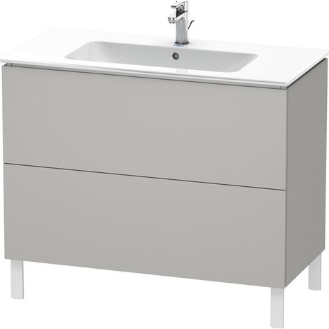 Mobile lavabo L-CUBE 1020x481x704mm cemento