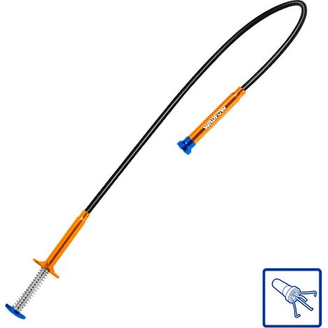 Herramienta de recogida flexible WADFOW, 710 mm, agarre 750 g, diseño ligero y duradero