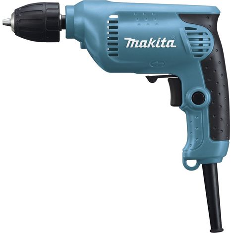 Makita – Perceuse électrique 450W – Mandrin sans clé 10mm – Capacité 10mm acier, 25mm bois – Interrupteur réversible – Pour espaces confinés (1/10)