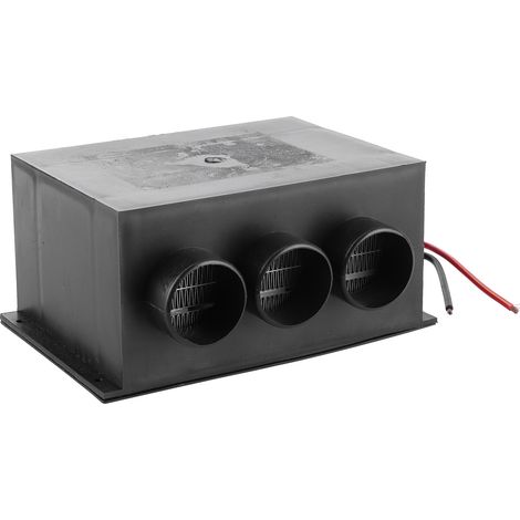 Ej.Life – Chauffage de voiture portable 12V 300W – 3 sorties d'air – Température réglable 50-100°C – Dégivrage et désembuage rapide (1/5)