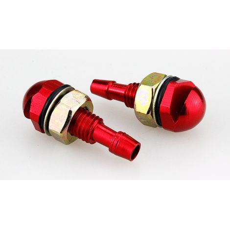 buse de pulvérisation 2pcs buse de lave-glace de pulvérisateur de pare-brise avant de voiture en auto outillage Rouge (1/5)