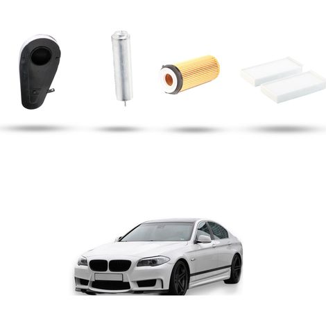 Kit tagliando 4 filtri compatibile con Bmw serie 5 (F10, F11, F18) 535d 220kw dal 2011 (1/5)