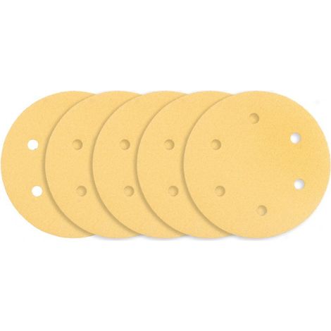 Dischi abrasivi Graphite 54h029 225 mm K80 5 pezzi (1/5)