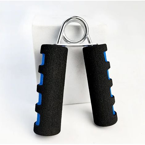Gant de poignet en mousse haute intensité (bleu) pour la rééducation et le fitness des doigts (1/5)
