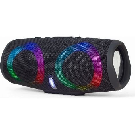 Gembird SPK-BT-LED-02 enceinte portable Enceinte portable mono Noir 10 W (1/5)
