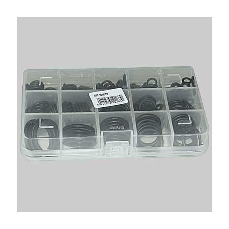 SCATOLA ORING ASSORTITI  219 pz per rubinetteria     MADE IN ITALY