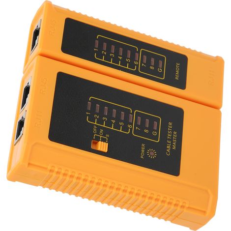 Mini-Netzwerktester, tragbar, für die Kabelfehlersuche, Testgeräte TU-468L (1/5)