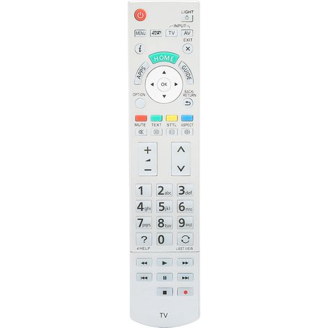 Télécommande - Pour TV Intelligente - Compatible N2QAYB000842 THL47WT60A THL50DT60A - ABS - 2 Piles AA Requises (1/5)