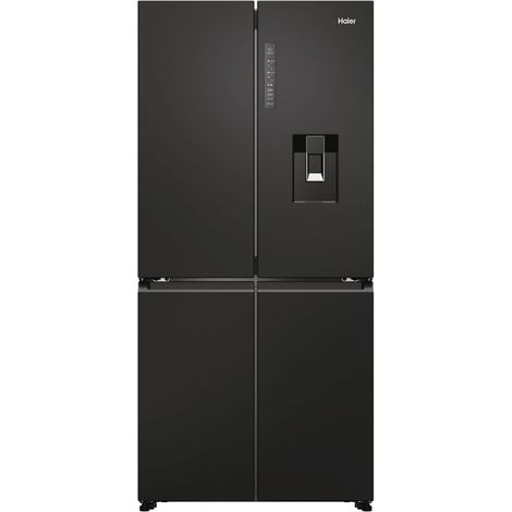 Haier HCR7818DWPT Cube 83 Serie 7 Frigorifero side by side 4 porte 467 litri Classe D nero ardesia (1/5)