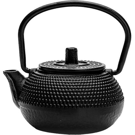 Mini théière en fonte décorative, mini théière rétro en fonte, mini théière ménagère (1/4)