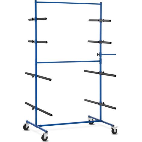Étagère Pare Chocs Support Pro Atelier Peinture Carrosserie Rack Roulettes 160kg (1/6)